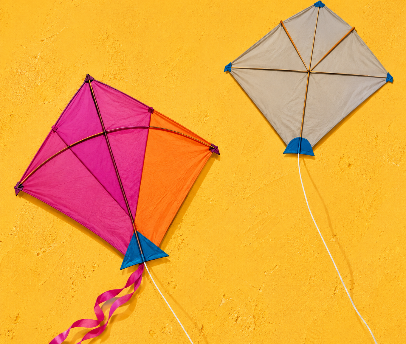 Makar Sankranti kite themed festive decoration by The Karm House